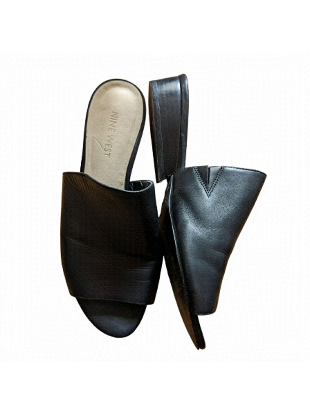 Nine West Leather Slippers